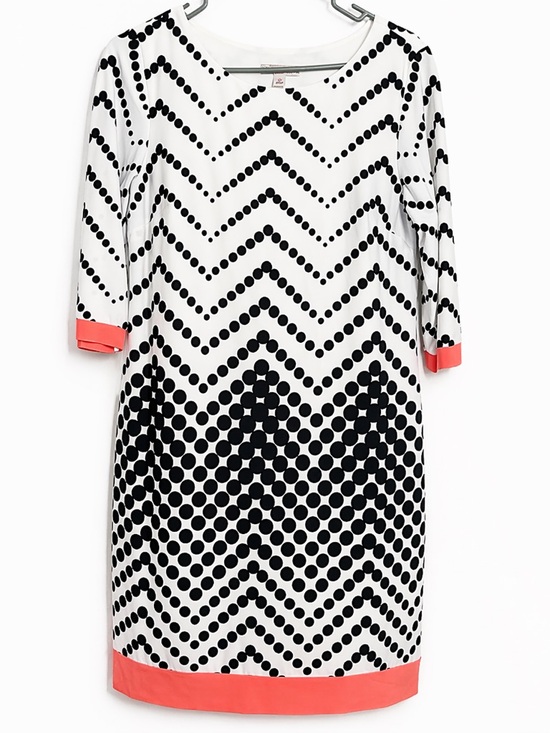 CB casual Dresses & Skirts - CB Established 1962 dress black polkadot knit size 10 (fit large) NWOT